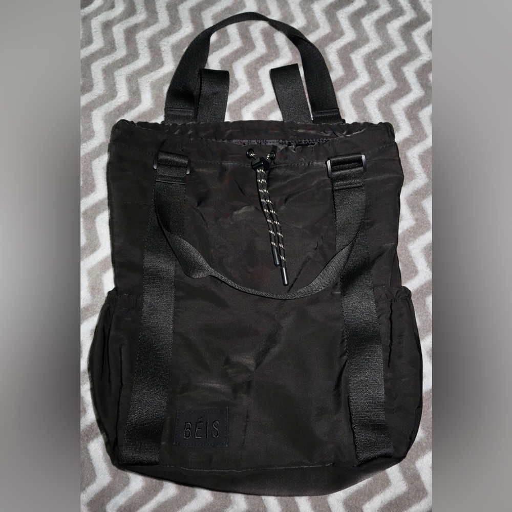 Beis sport tote-black. Like-new condition, only worn a few times.